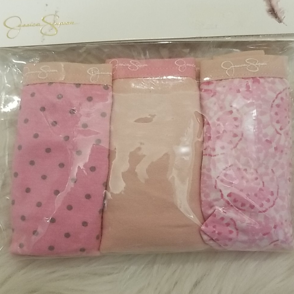 🆕️ JESSICA SIMPSON Toddler Bikini 3 pack - Picture 3 of 5